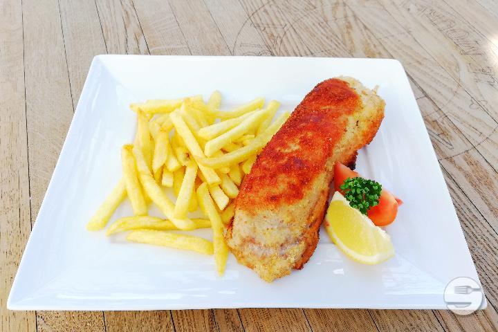 Cordon bleu du lutteur XXL - Restaurant de la Croix Blanche