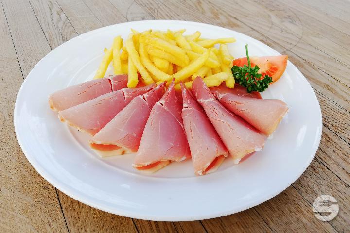 Jambon de la Borne froid - Restaurant de la Croix Blanche
