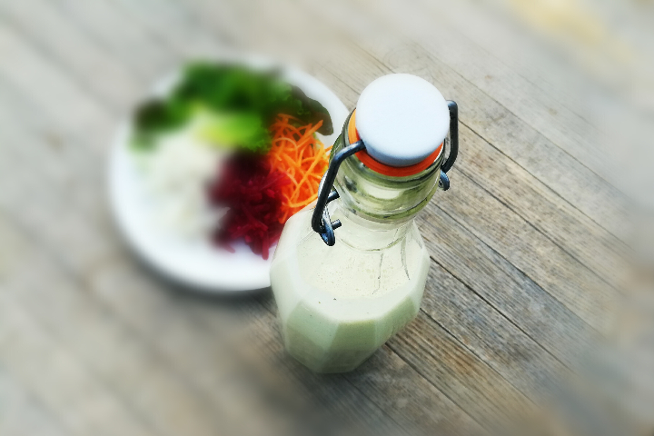 Sauce à salade maison - Restaurant de la Croix Blanche