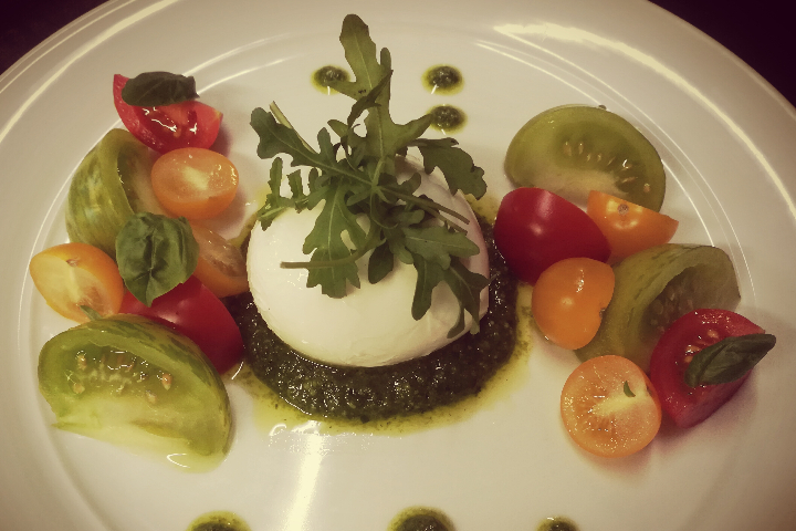 Méli-mélo de tomates - Restaurant de la Croix Blanche