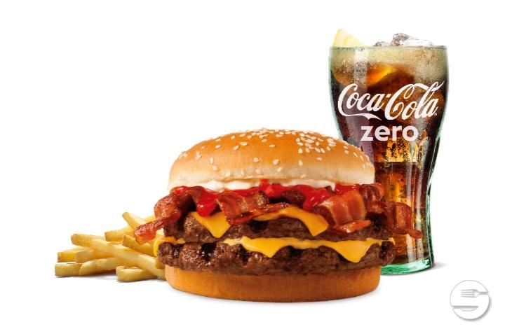 Double Bacon King Menu - Burger King