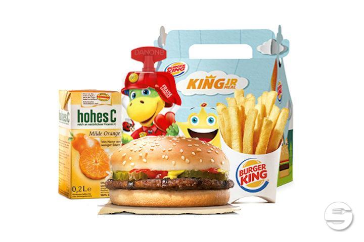 King Junior Meal Hamburger - Burger King