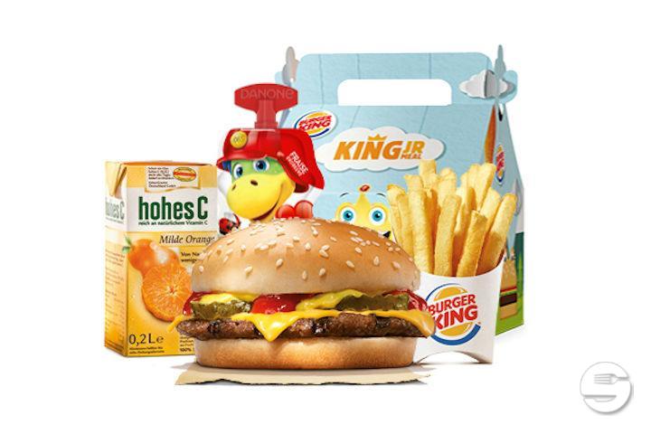 King Junior Meal Cheeseburger - Burger King