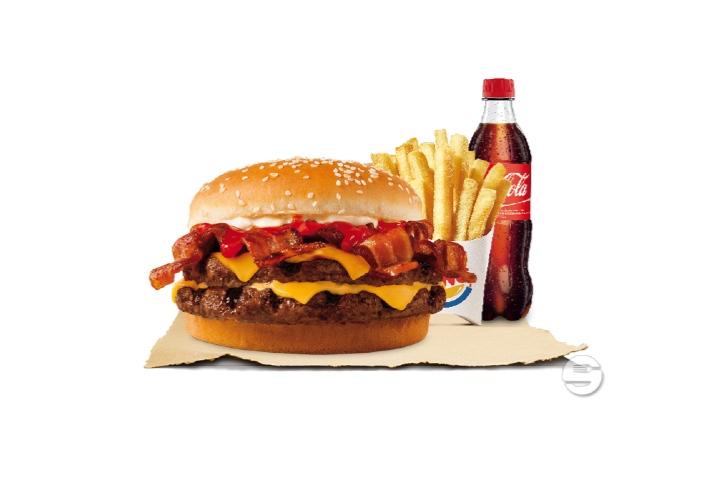 Double Bacon King Menu - Burger King