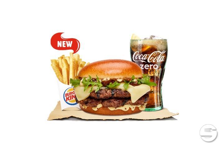 Swiss Gruyère Double Menu - Burger King