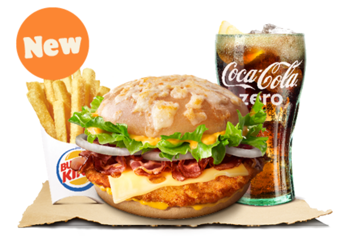Cheese Lover Chicken Menu - Burger King