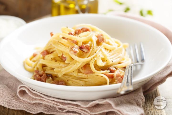 Spaghetti Carbonara - Le Cercle National