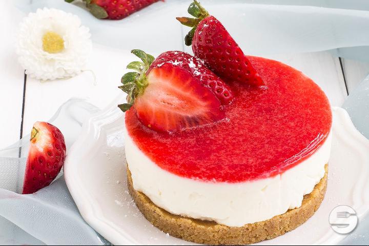 Cheesecake Mascarpone et Fraises - Hotel de Commune