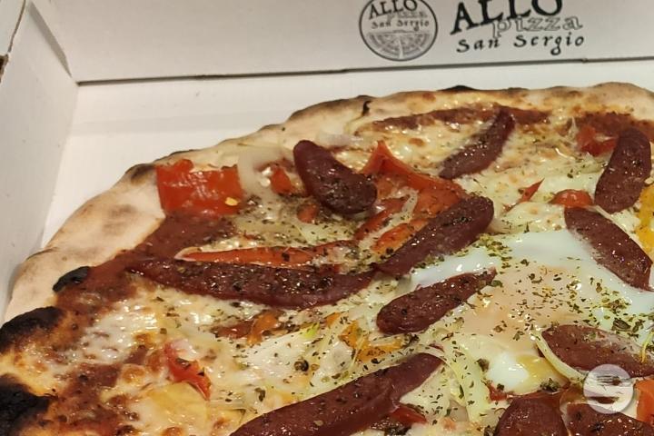 Pizza Royal Merguez - Allo Pizza San Sergio