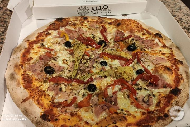 Pizza 4 Stagion - Allo Pizza San Sergio