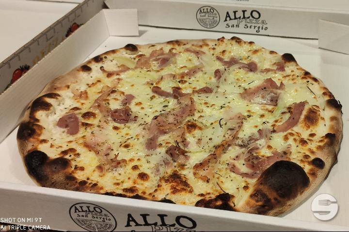 Pizza Bianca - Allo Pizza San Sergio