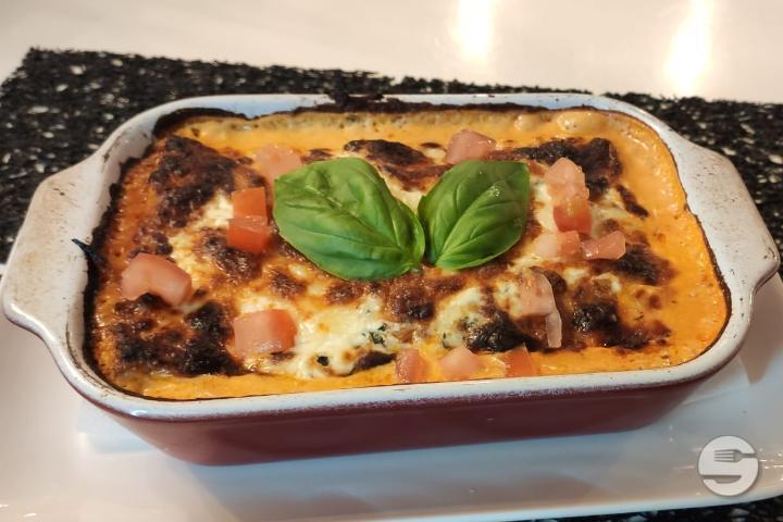 Homemade Lasagna - Allo Pizza San Sergio