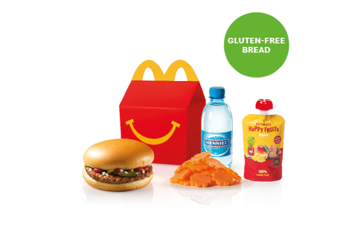 Gluten Free Happy Meal Hamburger - McDonald's