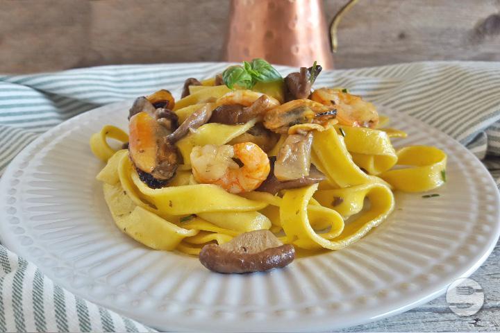 Tagliatelle Mare e Monti - Le Crystal