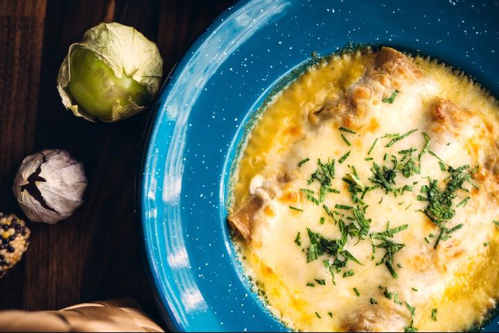 Enchiladas Suizas - El Catrín