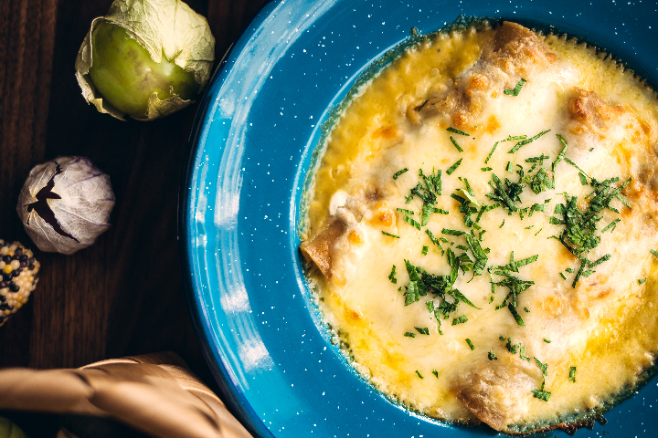 🧀🌶️ Enchiladas Suizas - El Catrín