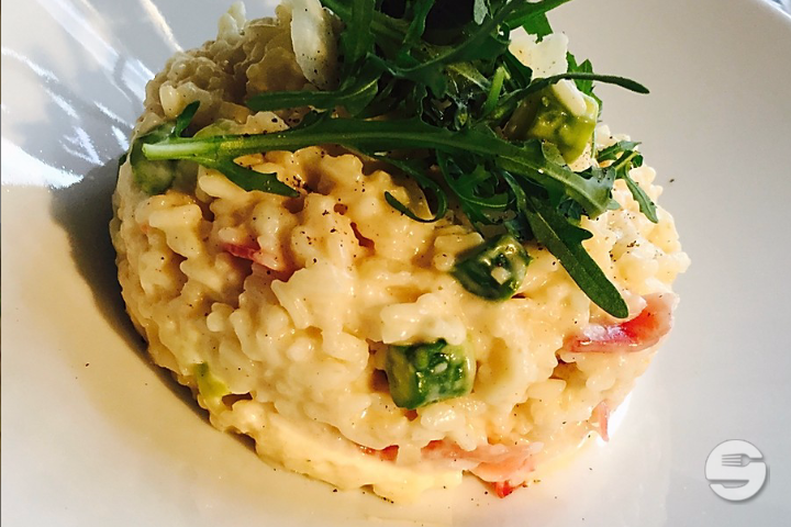 Risotto au Lardon - A Table