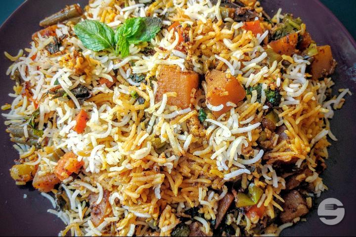 Vegetable Briyani - Bombay Delice