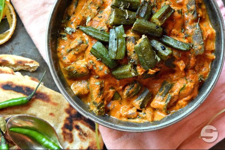Bhindi Masala Style - Bombay Delice