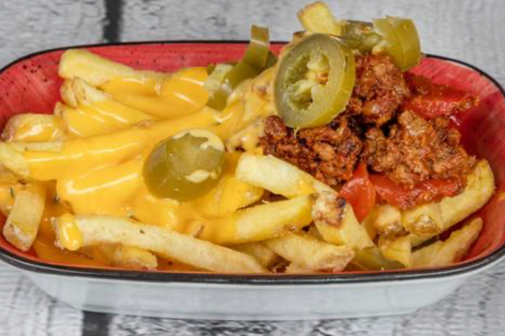 Chili-Cheesefries - Brooklyn Burgermeister Escherwyss