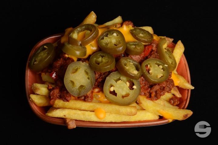 Chili-Cheesefries - Burgermeister Langstrasse