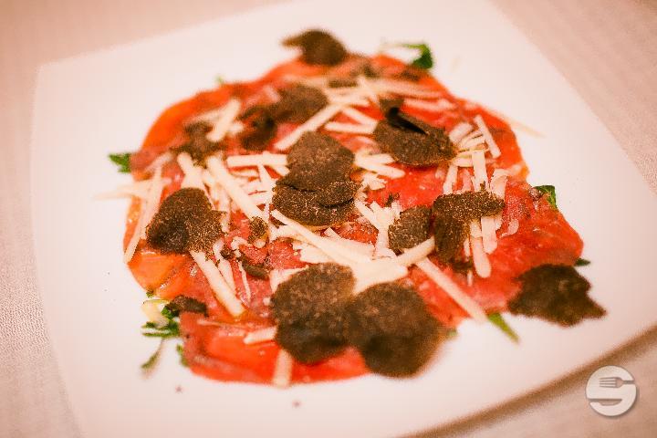 Beef carpaccio - La Favola