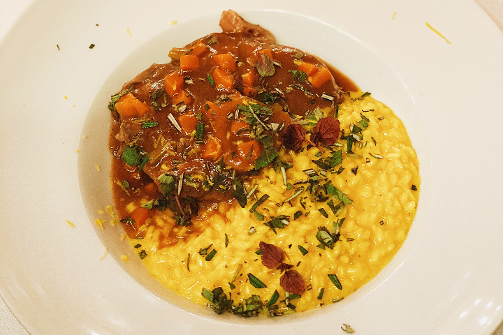 Ossobuco de Veau à la milanaise - La Favola