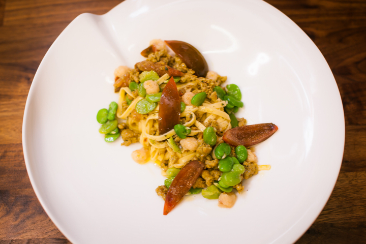 Sausage tagliatelle - La Favola