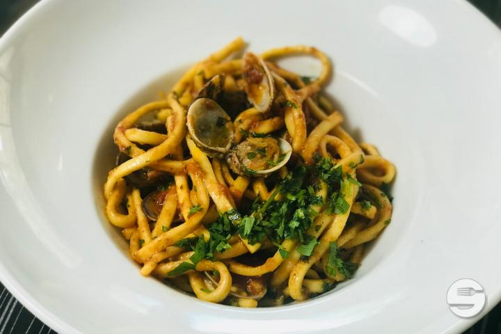 Scialatielli con vongole veraci - La Braceria - Dai 3 Fratellei Scalea