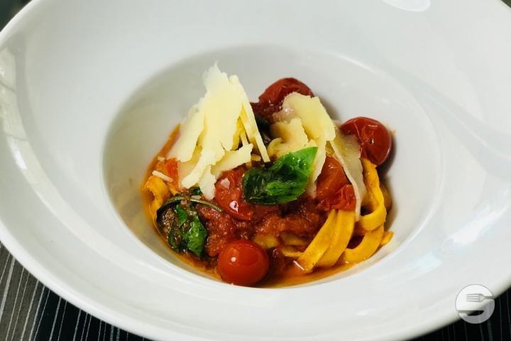 Tagliatelle alla mediterranea - La Braceria - Dai 3 Fratellei Scalea