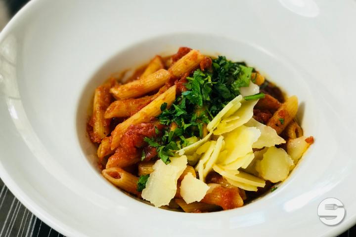 Penne arrabiata - La Braceria - Dai 3 Fratellei Scalea