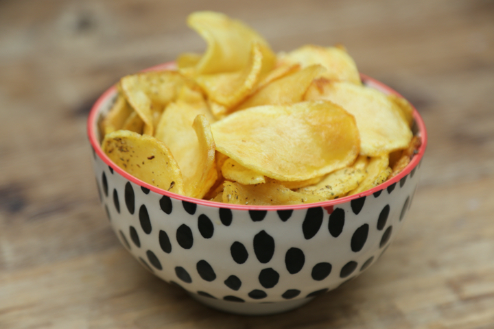 homemade French fries with oregano - Restaurant Ammos