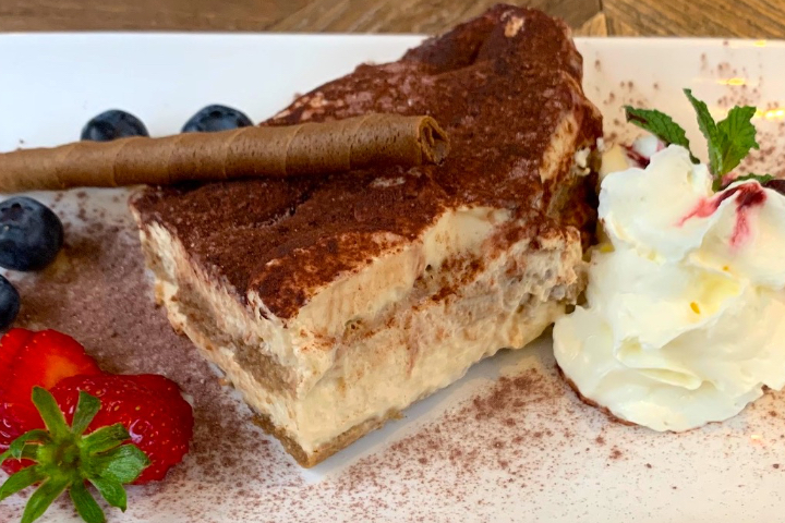 Tiramisu hausgemacht - Restaurant Ammos