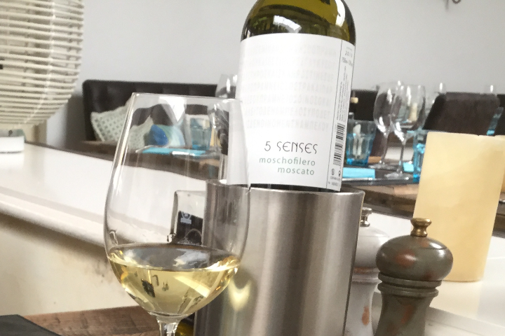 5 Senses white 75cl - Restaurant Ammos