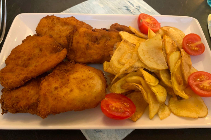 Chickensticks homemade - Restaurant Ammos