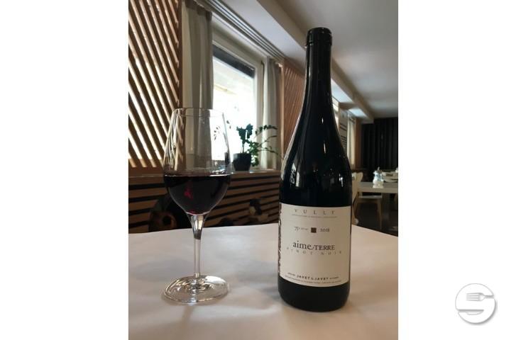 Aime Terre, Pinot Noir, Vully, 2018, BTE - Alphabet Restaurant