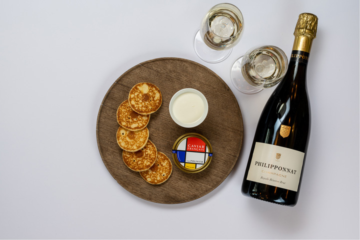 Baur's caviar & champagne package - Baur's Brasserie & Bar