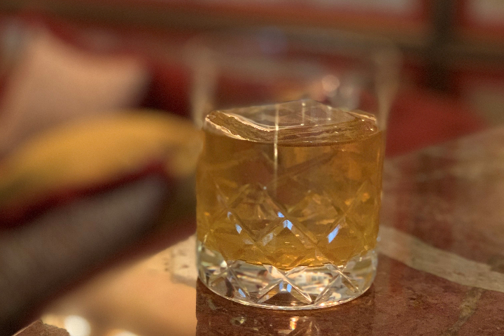 Smokey Old Fashioned - Baur's Brasserie & Bar