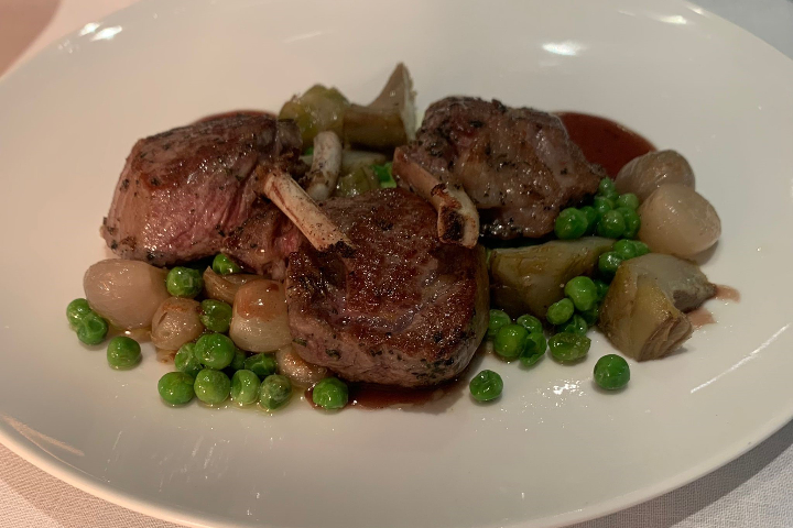 Lamb chops - Baur's Brasserie & Bar