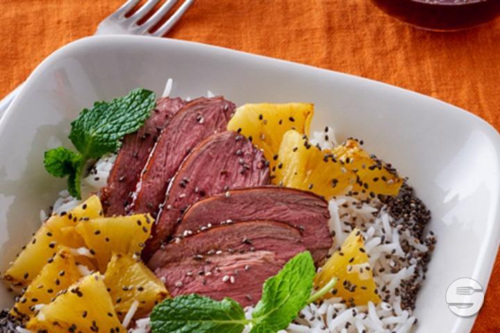 Magret de Canard sauce miel et citron - Spicy Mumbai