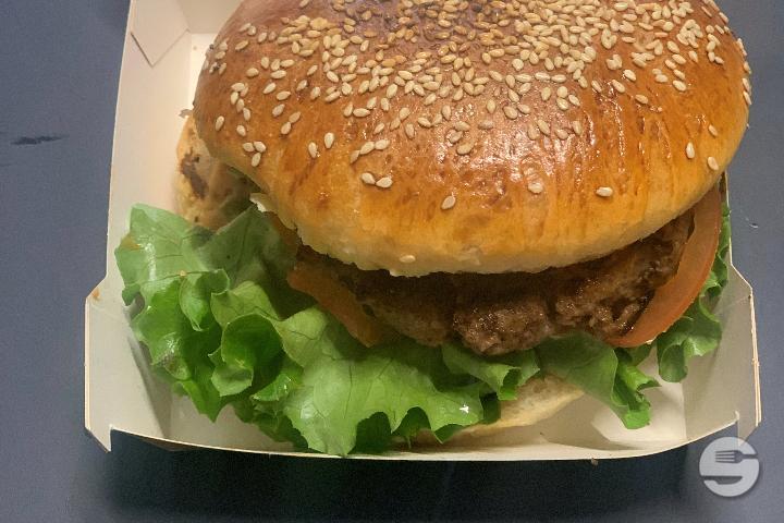 Burger pur beef et fromage - Boulangerie André