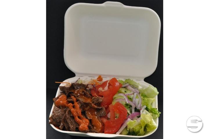 Döner auf Salatteller (glutenfrei) - VGNFUN