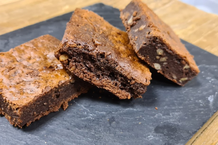 Brownie au chocolat fondant et noix de pécan - Luncheonette