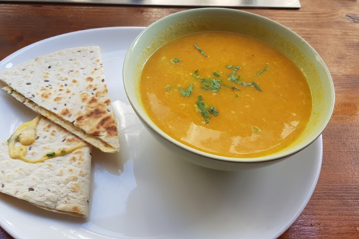 Soupe de légume 5dl et Quesadillla - Luncheonette