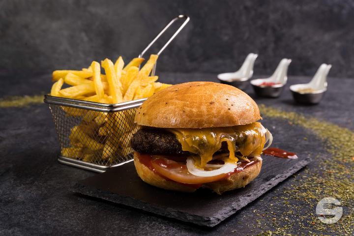 Cheeseburger - Brasserie Lancy Parc
