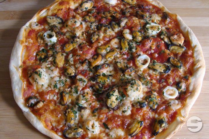 Pizza Fruits de mer - Arc en Ciel Pizza & Kebab