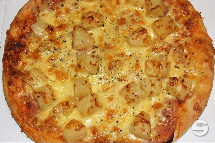 Pizza Hawaii - Arc en Ciel Pizza & Kebab