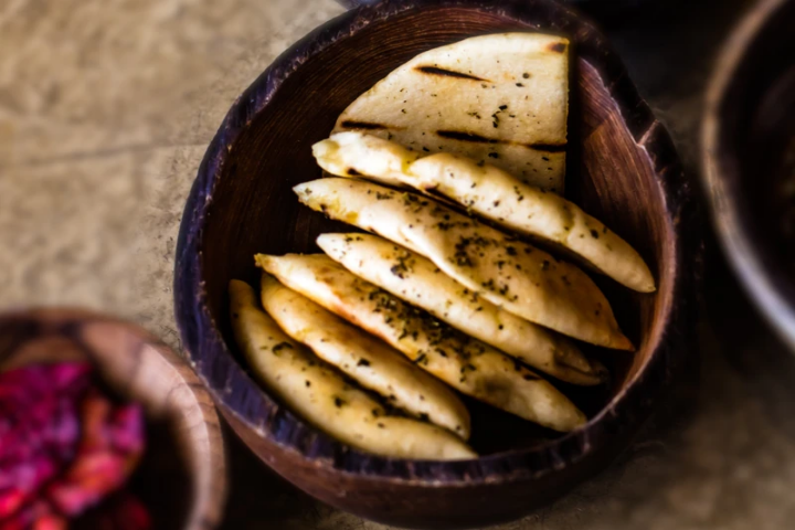 Pain pita grillé - Khora