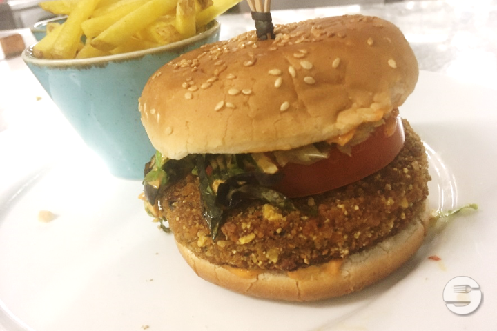 Burger Végétarien - Restaurant le Coup de Soleil