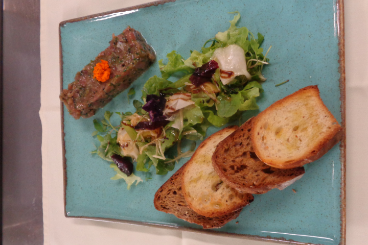 Tartare de thon aux parfums d’Asie - Hôtel de la Paix